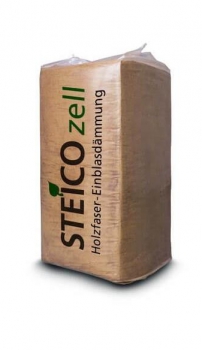 SteicoZell Holzfasern 15 kg Sack zum Einblasen