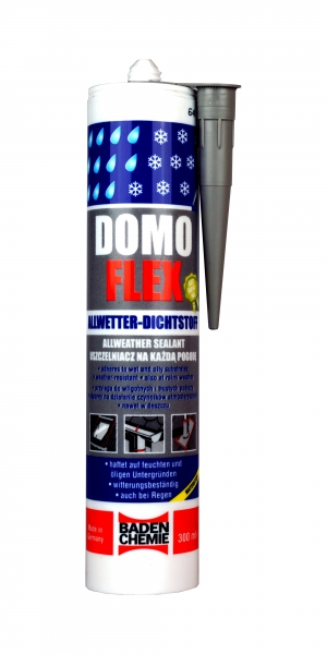 Domoflex Allwetterdichtstoff Grau Silikonalternative