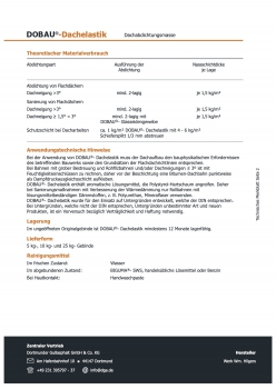 Dobau Dachelastik Flüssigabdichtung 5 kg