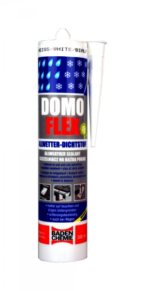 Domoflex Allwetterdichtstoff Transparent Silikonalternative