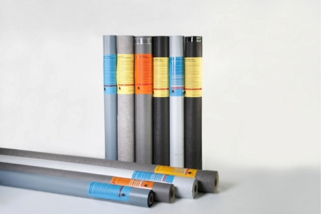 Unterdach und Wandschalungsbahnen