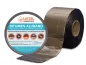 Preview: Bitumen aluminum tape Lead colored 50 mm x 10 m – self-adhesive sealing and repair tape, weather-resistant