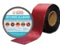 Preview: Bitumen aluminum tape color Red 50 mm x 10 m – self-adhesive sealing and repair tape, weather-resistant