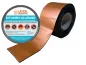 Preview: Bitumen aluminum tape Copper 50 mm x 10 m – self-adhesive sealing and repair tape, weather-resistant