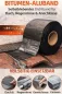 Preview: Bitumen aluminum tape 50 mm x 10 m – self-adhesive sealing and repair tape, weather-resistant