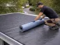 Preview: Self-Adhesive Aluminium-Coated Roof Waterproofing Membrane, Black – 1 m x 5 m Roll 5 m² | Quick Sealing Without an Open Flame