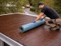 Preview: Self-Adhesive Aluminium-Coated Roof Waterproofing Membrane brown – 1 m x 10 m Roll 10 m² | Quick Sealing Without an Open Flame