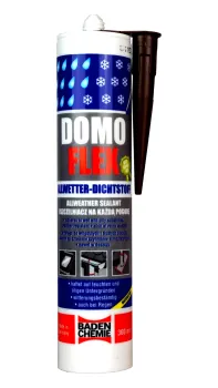 DOMOFLEX brown Sealant – Silicone Alternative, also adheres to damp substrates