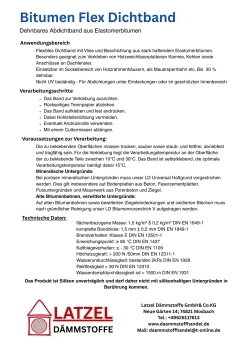 Bitumen Flex Sealing Tape 100 mm, 10 m Roll – With Special Fleece – Self-adhesive & Flexible, Stretchable up to 30%