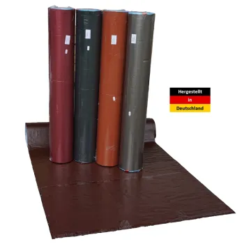 Self-Adhesive Aluminium-Coated Roof Waterproofing Membrane, Black – 1 m x 5 m Roll 5 m² | Quick Sealing Without an Open Flame