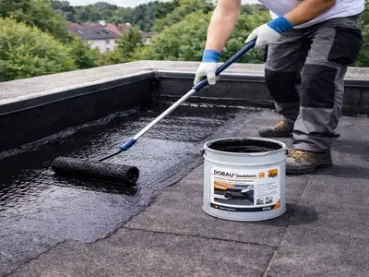 DOBAU® Dachelastik 5 kg Bucket – Elastic Roof Coating, Seamless & Crack-Bridging