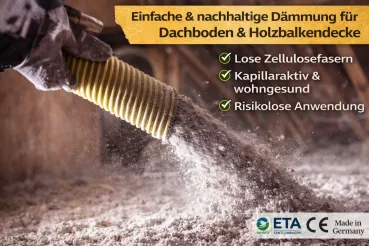 Unifloc Zellulosedämmung