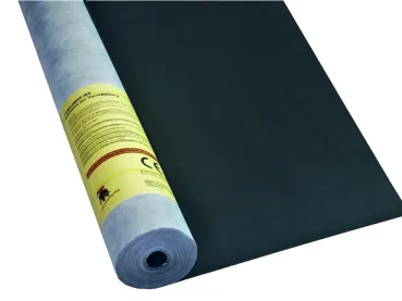 Targo Vent WX Plus heavy-duty façade membrane for open-jointed cladding, 1.5 m × 50 m (75 m² roll), with self-adhesive overlap zone
