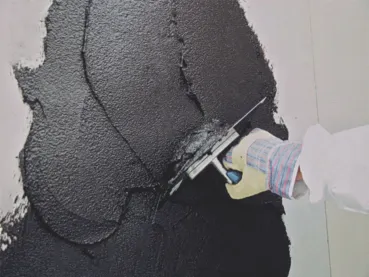 DOBAU®-1KS – one-component, solvent-free polymer-modified bitumen thick coating  for structural waterproofing, 12l bucket