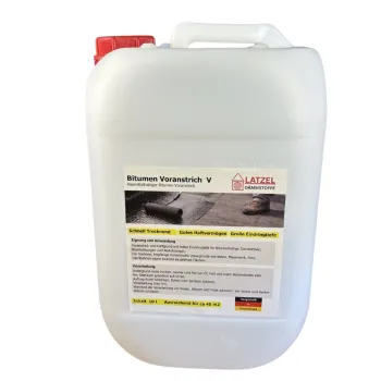 Bitumen Voranstrich V lösemittelhaltig Gutes Haftvermögen  Kanister 10 Liter