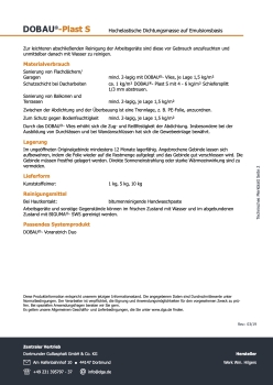 DOBAU®- Plast S - 5 kg Eimer