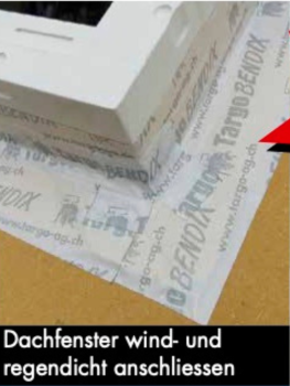 Targo Bendix 50 mm × 25 m High-Performance Sealing Tape – Heat-Resistant to 120°C, Up to 12 Months Weather Exposure