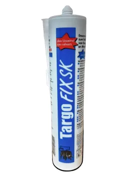 Targo Fix SK – solvent-free wall connection adhesive, 310 ml cartridge, with a wide adhesion spectrum for indoor use
