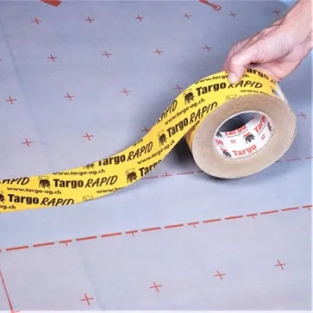 Targo RAPID roll 33 running metres, width 50 mm – airtight sealing tape made of special film – hand-tearable