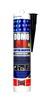 Domoflex Allwetterdichtstoff Schwarz Silikonalternative
