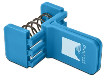 Klipfix Clip for rolls of expanding joint-sealing tape