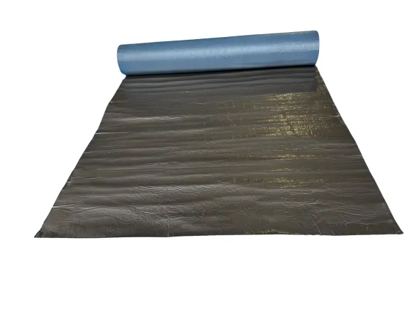 Self-Adhesive Aluminium-Coated Roof Waterproofing Membrane,  Lead colored – 1 m x 10 m Roll 10 m² | Quick Sealing Without an Open Flame
