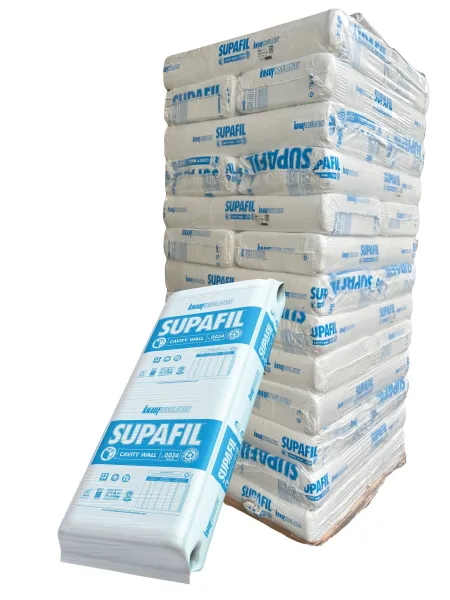 Knauf Supafil® Cavity Wall – Glass Wool for Blown-In Cavity Wall Insulation Pallet 431,6 kg