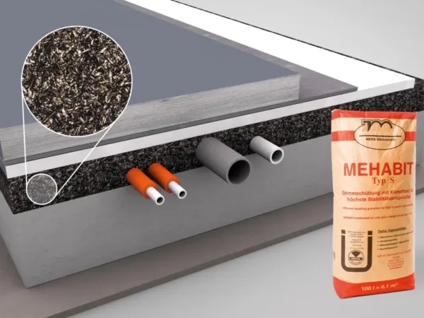 MEHABIT Levelling Fill – Insulating & Levelling Granulate with Adhesive Effect 100 L Bag