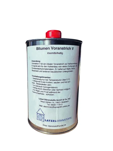 Bitumen primer V solvent-based 1 L