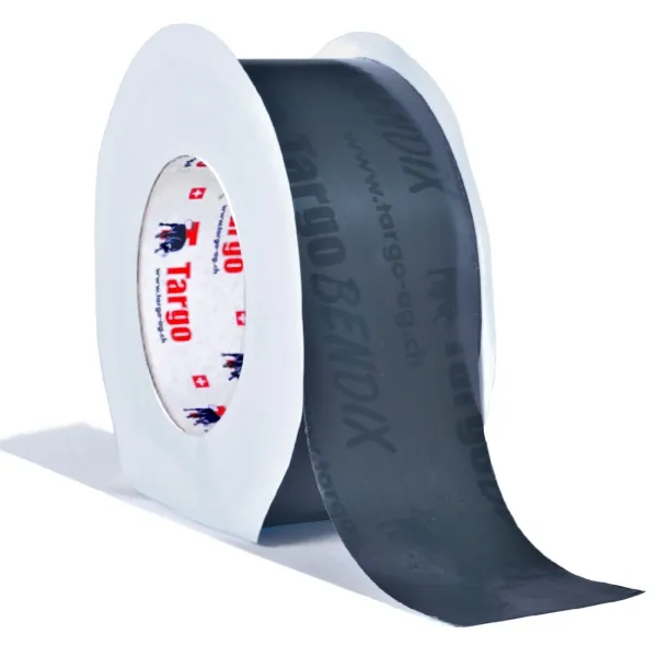 Targo Bendix UV 60 mm roll 25 m Black high-performance adhesive tape for gap formwork