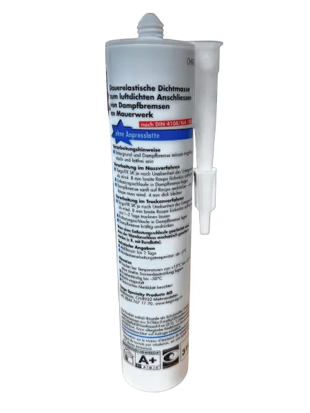 Targo Fix SK – solvent-free wall connection adhesive, 310 ml cartridge, with a wide adhesion spectrum for indoor use