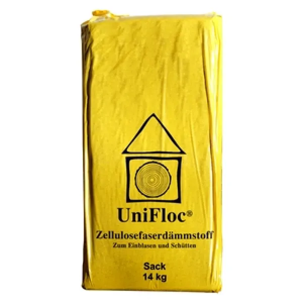 Unifloc Cellulose Insulation – 14 kg Bag Loose-Fill Floor Insulation