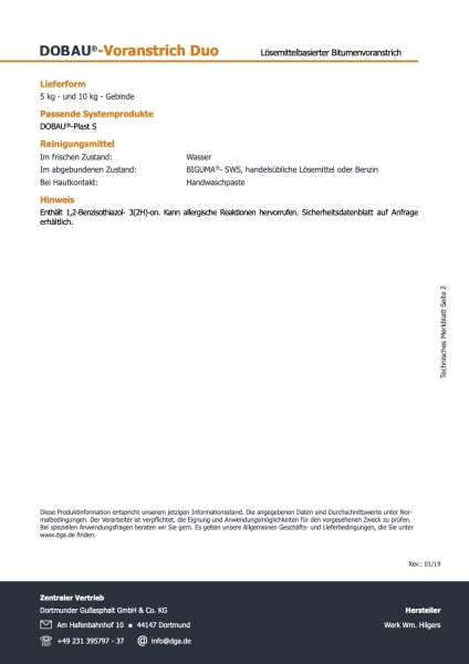 DOBAU®- Voranstrich Duo 5 kg Kanister