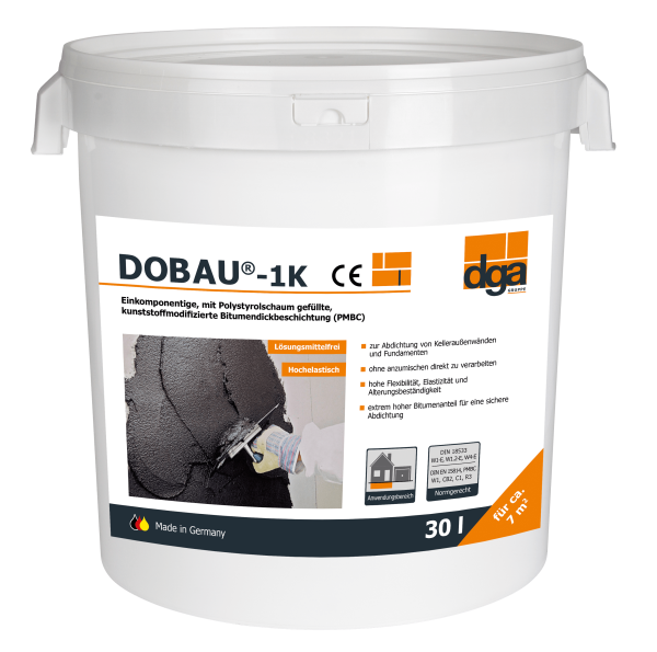 1K Bitumen Dickbeschichtung Dobau 12 l