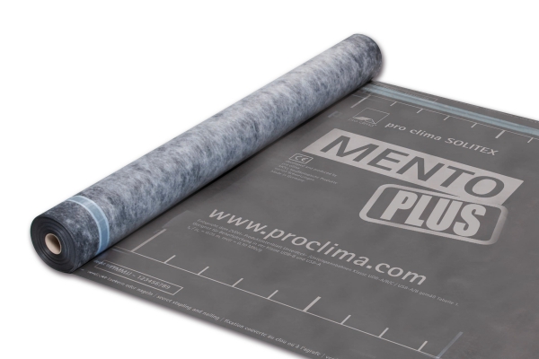 Solitex Mento PLUS connect 4 lagige Unterdeckbahn mit 2 Klebezonen 75 m2