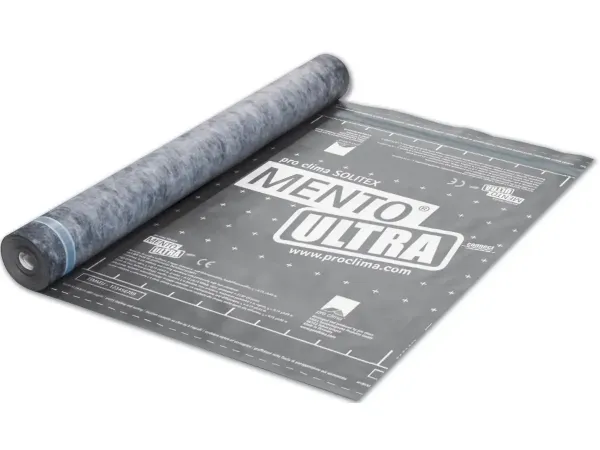 Solitex Mento Ultra connect 75 m² - Reinforced, high tear-resistance roofing underlay, with self-adhesive strips