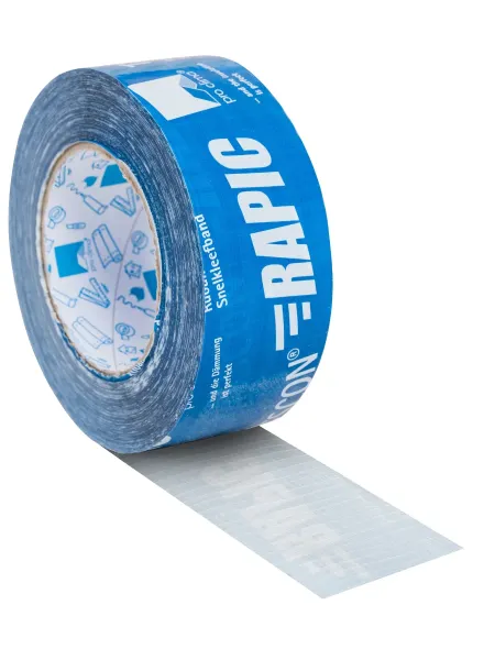 Tescon Rapic 5 cm - 30m role - Fast-acting adhesive tape without release paper