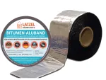 Bitumen aluminum tape 50 mm x 10 m – self-adhesive sealing and repair tape, weather-resistant