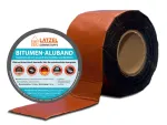 Bitumen aluminium tape Brick red/Terracotta 50 mm x 10 m – self-adhesive sealing and repair tape, weather-resistant